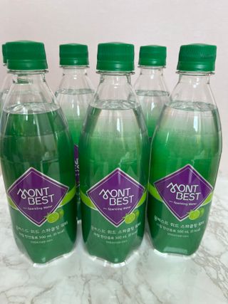 몽베스트 Montbest with Sparkling water Lime20병 — 5점을 준 리뷰어가 2022년 7월 올린 사용 사진