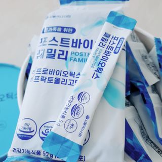 서울약사신협_포스트바이오틱스패밀리_5g x 100포 — 5점을 준 리뷰어가 2021년 5월 올린 사용 사진