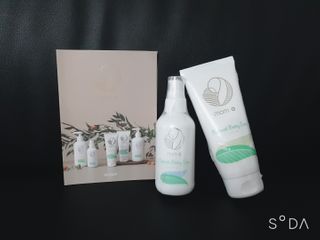mom e 맘이 내추럴 베이비 케어 크림+바디오일 — 5점을 준 리뷰어가 2021년 1월 올린 사용 사진