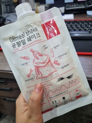 클린24시간 공팔밀쉐이크 1세트 (5개) — 5점을 준 리뷰어가 2023년 9월 올린 사용 사진