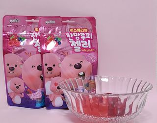 [팔도] 잔망루피젤리 믹스베리맛 42g 8개 — 4점을 준 리뷰어가 2022년 1월 올린 사용 사진