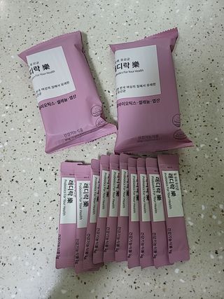 여성 유산균 래디락樂 1SET (30EA) — 5점을 준 리뷰어가 2022년 3월 올린 사용 사진