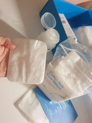설랩수앤슈, 직접 만들어 쓰는 아기 물티슈 — 5점을 준 리뷰어가 2021년 9월 올린 사용 사진