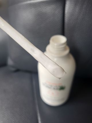 [닥터문] 프리미엄 알로에베라 선크림 500ml — 5점을 준 리뷰어가 2022년 7월 올린 사용 사진