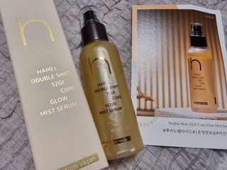 하멜 비건 더블샷 12GF 코어 글로우 미스트 세럼 — 4점을 준 리뷰어가 2022년 9월 올린 사용 사진