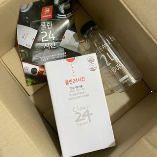 클린24시간 1BOX(5포) + 전용보틀(500ml) — 5점을 준 리뷰어가 2023년 2월 올린 사용 사진