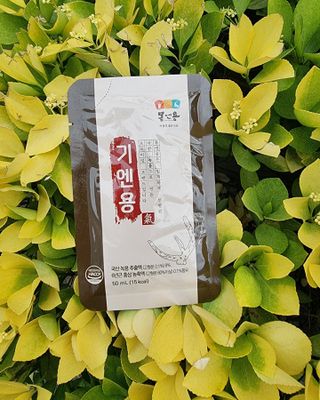 [몸엔용] 무더운 날씨에 국산녹용 기엔용으로 몸보신 50ml x 30포 — 5점을 준 리뷰어가 2021년 6월 올린 사용 사진