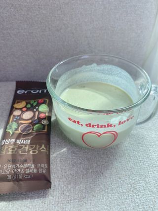 [이롬] 황성주박사의 발효건강식 30g x 30포 — 5점을 준 리뷰어가 2022년 7월 올린 사용 사진