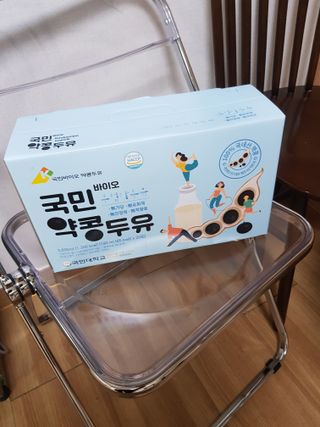 국민바이오 약콩두유 — 5점을 준 리뷰어가 2022년 6월 올린 사용 사진