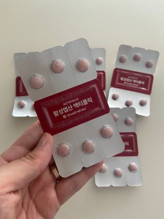 [리노브] 4세대 활성엽산 액티폴릭 270mg x 30정 — 5점을 준 리뷰어가 2022년 8월 올린 사용 사진