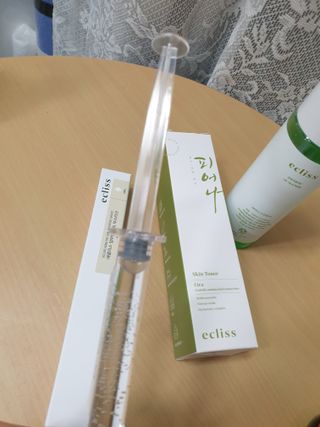 에클리스 피어나 스킨토너 — 5점을 준 리뷰어가 2022년 3월 올린 사용 사진