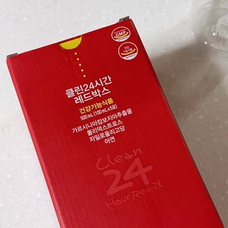 클린24시간 레드박스 1BOX(5포) + 전용보틀(500ml) — 5점을 준 리뷰어가 2024년 3월 올린 사용 사진