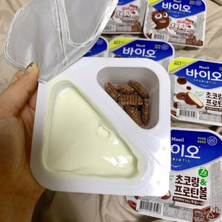 매일바이오 토핑요거트 — 5점을 준 리뷰어가 2021년 5월 올린 사용 사진