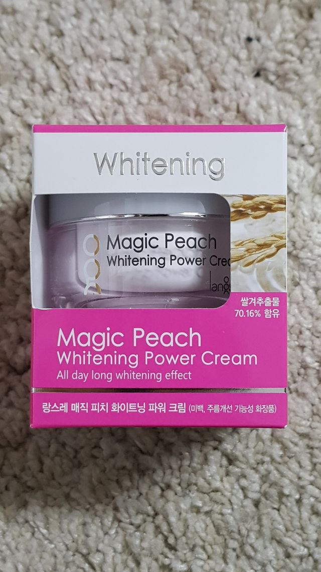 매직피치 화이트닝 파워 화이트닝크림 리뷰 사진