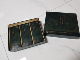 서울약사신협_프리미엄 진 녹용스틱 플러스10g x 30포 — 5점을 준 리뷰어가 2021년 8월 올린 사용 사진