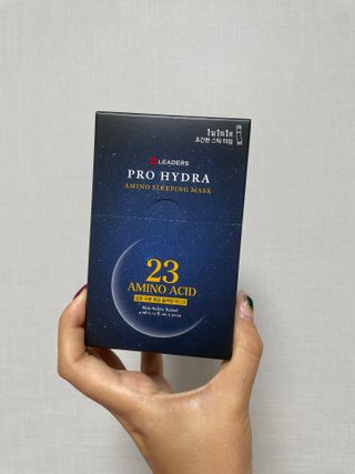 리더스코스메틱 리더스 프로 하이드라 아미노 슬리핑 마스크 — 5점을 준 리뷰어가 2021년 1월 올린 사용 사진