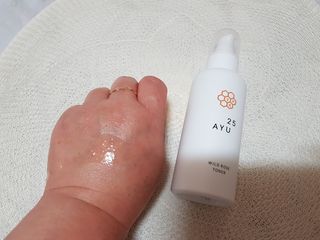 AYU25[아유트웬티파이브] 피부건강에 꼭 필요한 pH 약산성 와일드 로즈토너 — 4점을 준 리뷰어가 2021년 4월 올린 사용 사진
