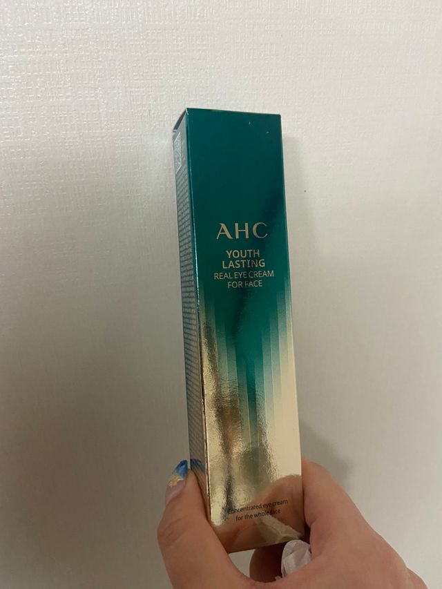 [NEW 탄력유턴 아이크림] AHC 유스 래스팅 리얼 아이크림 포 페이스 리뷰 사진