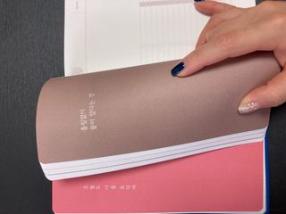응원과 위로가 필요한 당신에게  리훈 하고싶은말 스터디 플래너 — 5점을 준 리뷰어가 2022년 3월 올린 사용 사진
