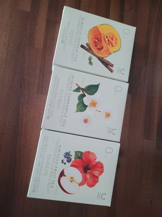 딜라이트 프로젝트 블렌딩티 우엉호박티, 히비후르츠티, 쟈스민캐모티 — 4점을 준 리뷰어가 2021년 7월 올린 사용 사진