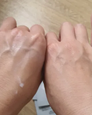 아이레시피 모이스트터치 스포츠 선밀크 50ml (SPF50+ PA+++) — 5점을 준 리뷰어가 2023년 6월 올린 사용 사진