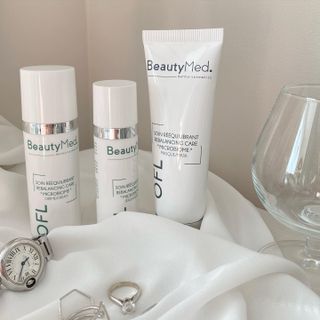 프랑스 뷰티메드 OFL 리밸런싱 케어 3종 키트 (OFL세럼 30ml & 딸라스파 어메니티 4종 증정) — 5점을 준 리뷰어가 2022년 9월 올린 사용 사진