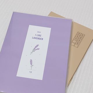 리훈 2023년 아이라이크 모눈 다이어리 미니달력 세트 — 5점을 준 리뷰어가 2022년 11월 올린 사용 사진