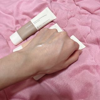 [후르디아] 끈적임 없는 착한성분 비건  핸드크림 3종 — 4점을 준 리뷰어가 2022년 2월 올린 사용 사진