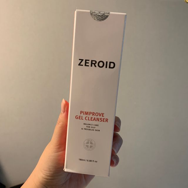 제로이드 핌프로브 젤 클렌저 리뷰 사진