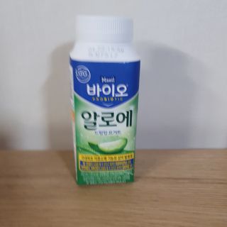 LIVE 매일바이오 알로에 드링킹 요거트 — 5점을 준 리뷰어가 2022년 4월 올린 사용 사진