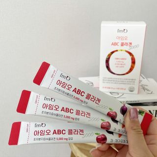아임오 ABC 콜라겐 젤리 14포 — 5점을 준 리뷰어가 2022년 2월 올린 사용 사진