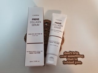 체르엠  프루브 콜라겐 앰플세럼 60ml 1병 — 5점을 준 리뷰어가 2022년 4월 올린 사용 사진