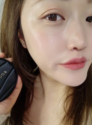 수려한 더 블랙 텐션 핏 메쉬쿠션 — 5점을 준 리뷰어가 2024년 1월 올린 사용 사진