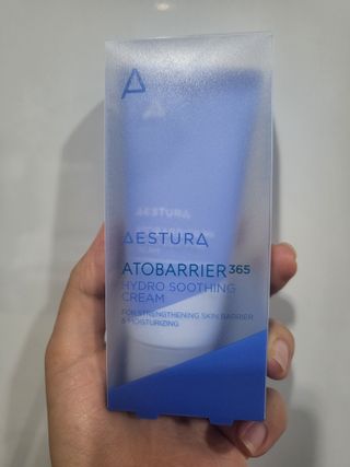 에스트라 아토베리어365 하이드로 수딩크림 — 5점을 준 리뷰어가 2022년 6월 올린 사용 사진
