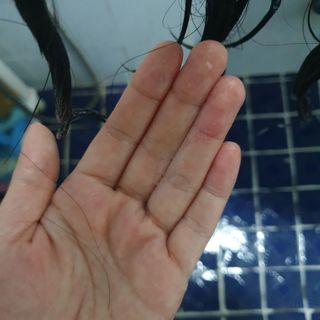 썸헤어 / SUMHAIR 썸헤어 실크 볼륨 샴푸+트리트먼트 프룻자스민티 — 4점을 준 리뷰어가 2021년 6월 올린 사용 사진