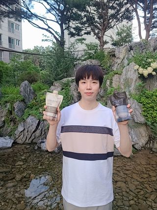 일일하우 슬리밍 플랜B 고소한 귀리맛, 진한 카카오맛 (체중조절식) — 5점을 준 리뷰어가 2023년 8월 올린 사용 사진