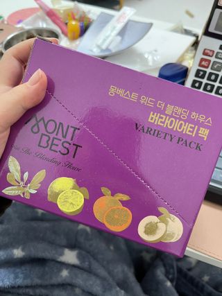 [몽베스트] 위드 더 블랜딩 하우스 _ 버라이어티팩 — 4점을 준 리뷰어가 2022년 12월 올린 사용 사진