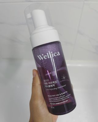 웰리카_V CARE 웰리카 락토 리프레싱 이너클렌저 — 5점을 준 리뷰어가 2021년 1월 올린 사용 사진