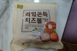 가치식탁 리얼쫀득치즈볼 — 5점을 준 리뷰어가 2021년 2월 올린 사용 사진