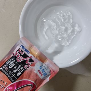 ORIHIRO 오리히로 곤약젤리 제로칼로리 130g 4종 4팩(맛별로 1팩씩) — 4점을 준 리뷰어가 2023년 3월 올린 사용 사진