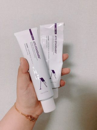 아토스탠다드 베이비크림 — 5점을 준 리뷰어가 2021년 1월 올린 사용 사진