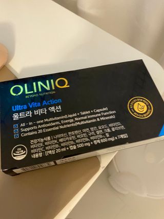 올리닉 울트라비타액션 — 5점을 준 리뷰어가 2021년 9월 올린 사용 사진