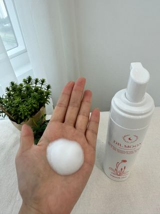 MF프리 [닥터문] 유산균 락토케어 질경초 여성청결제 200ml (폼타입) — 5점을 준 리뷰어가 2024년 8월 올린 사용 사진