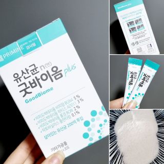 프리마인 유산균 국가지정연구소 선정, 살아있는 생유산균 200억 마리의 힘. 유산균n굿바이옴플러스 — 5점을 준 리뷰어가 2021년 10월 올린 사용 사진