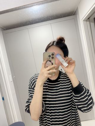 아이레시피 워터리터치 에센스 선 밤 [SPF50+/PA++++] — 5점을 준 리뷰어가 2023년 5월 올린 사용 사진