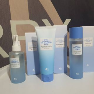 페브유 / FABYOU 페브유 pH5.5 캐모마일 젤 클렌징 폼 + 클렌징 오일 + 토너 3종 세트 — 4점을 준 리뷰어가 2021년 7월 올린 사용 사진