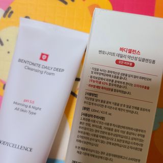 바디셀런스 벤토나이트 데일리 약산성 딥클렌징폼 120ml — 5점을 준 리뷰어가 2021년 12월 올린 사용 사진