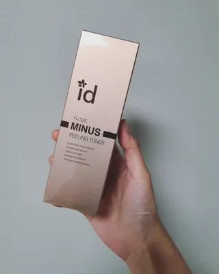 아이디플라코스메틱 아이디 브이로직 마이너스 필링 토너 110ml — 4점을 준 리뷰어가 2022년 1월 올린 사용 사진
