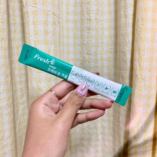 에프에이치아이코리아 Fresh순 프로폴리스 무알콜 일회용 가글 11ml 10개입 — 5점을 준 리뷰어가 2021년 5월 올린 사용 사진