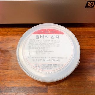 셰프애찬 알타리김치 총각김치 1kg — 5점을 준 리뷰어가 2022년 10월 올린 사용 사진